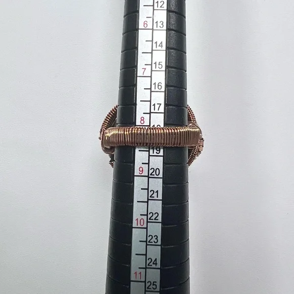 Oyster Copper Vintage Style Ring size 8.25 - Picture 3 of 7